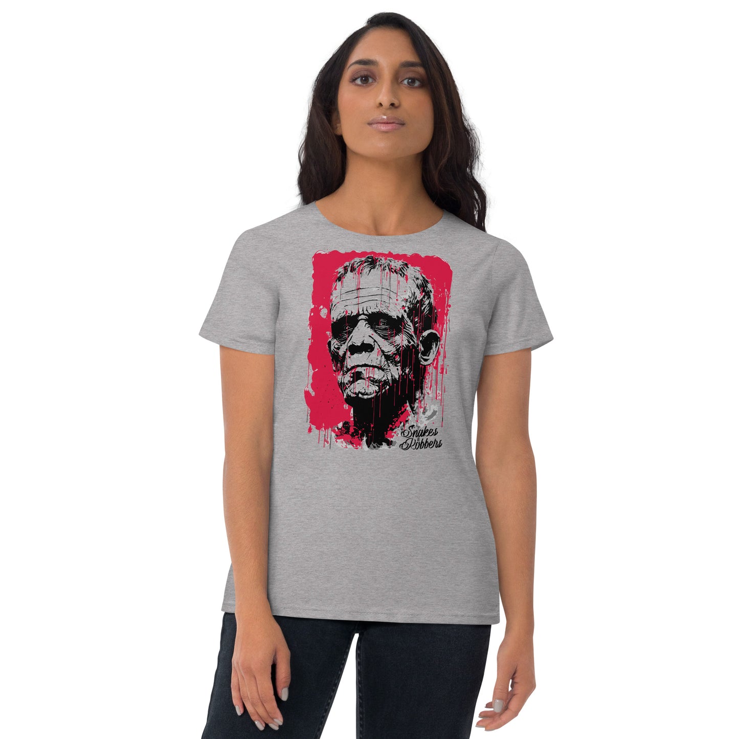 The Creeps Frankenstein Women's Fashion Fit T-shirt