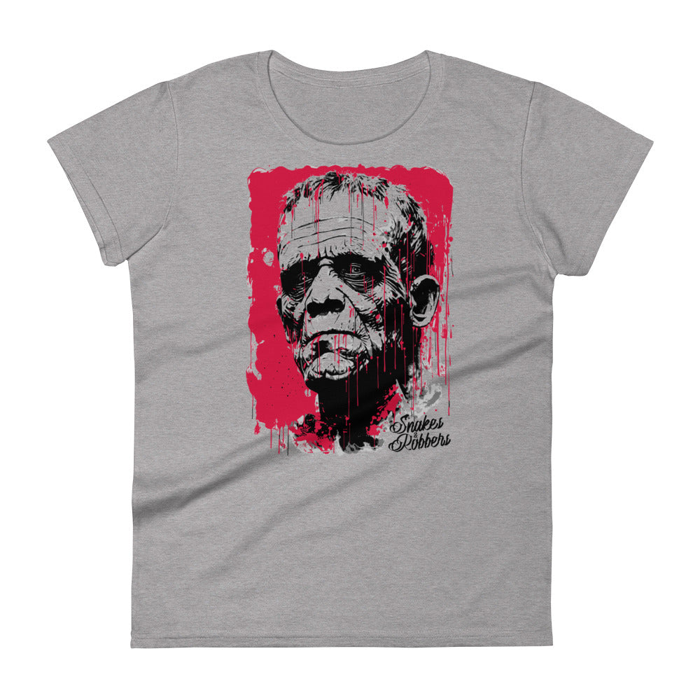 The Creeps Frankenstein Women's Fashion Fit T-shirt