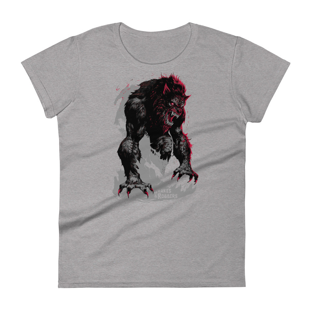 The Creeps Werewolf Women's Fashion Fit T-shirt