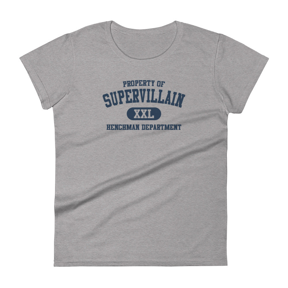 Property of Supervillain Women's Fashion Fit T-shirt