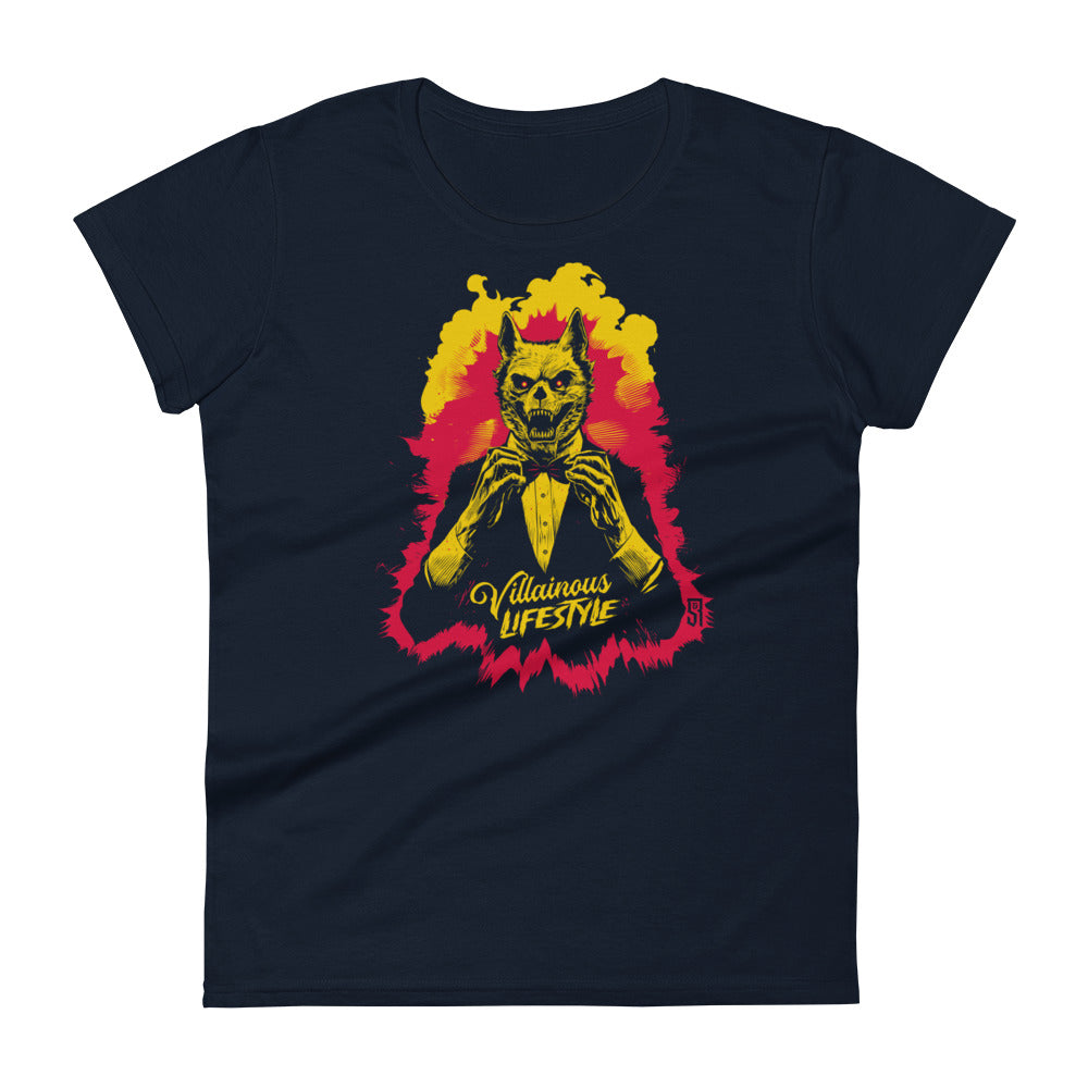 Villainous Lifestyle Wolves Women's Fashion Fit T-shirt