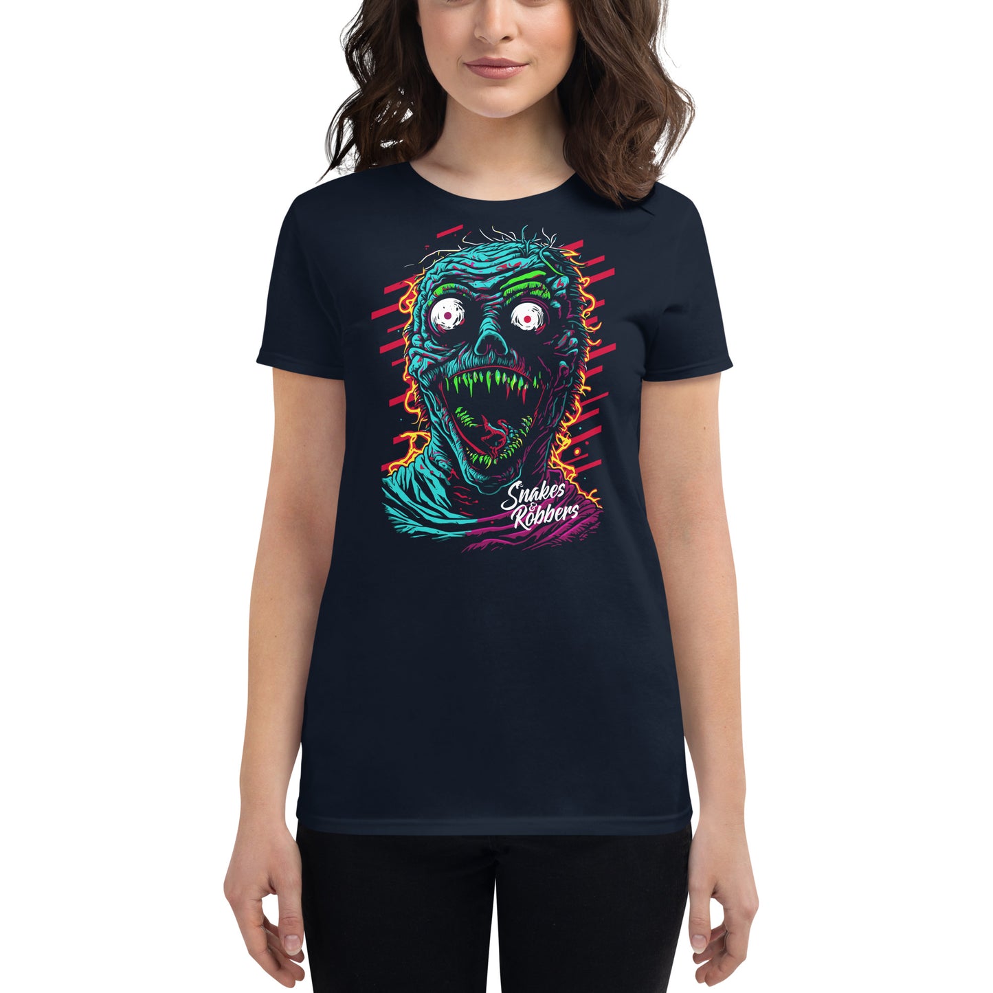 Psychedelic Mummy Women's Fashion Fit T-shirt