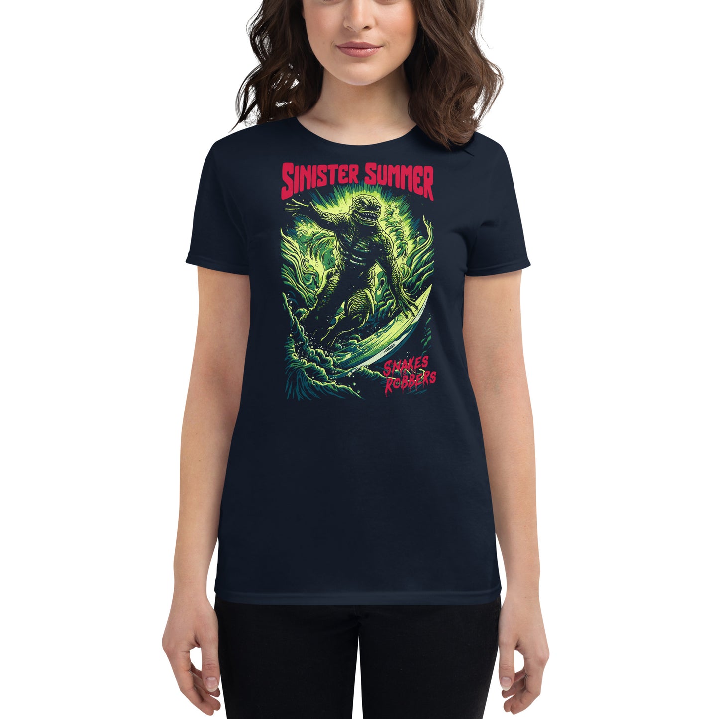 Sinister Summer Creature Women's Fashion Fit T-shirt