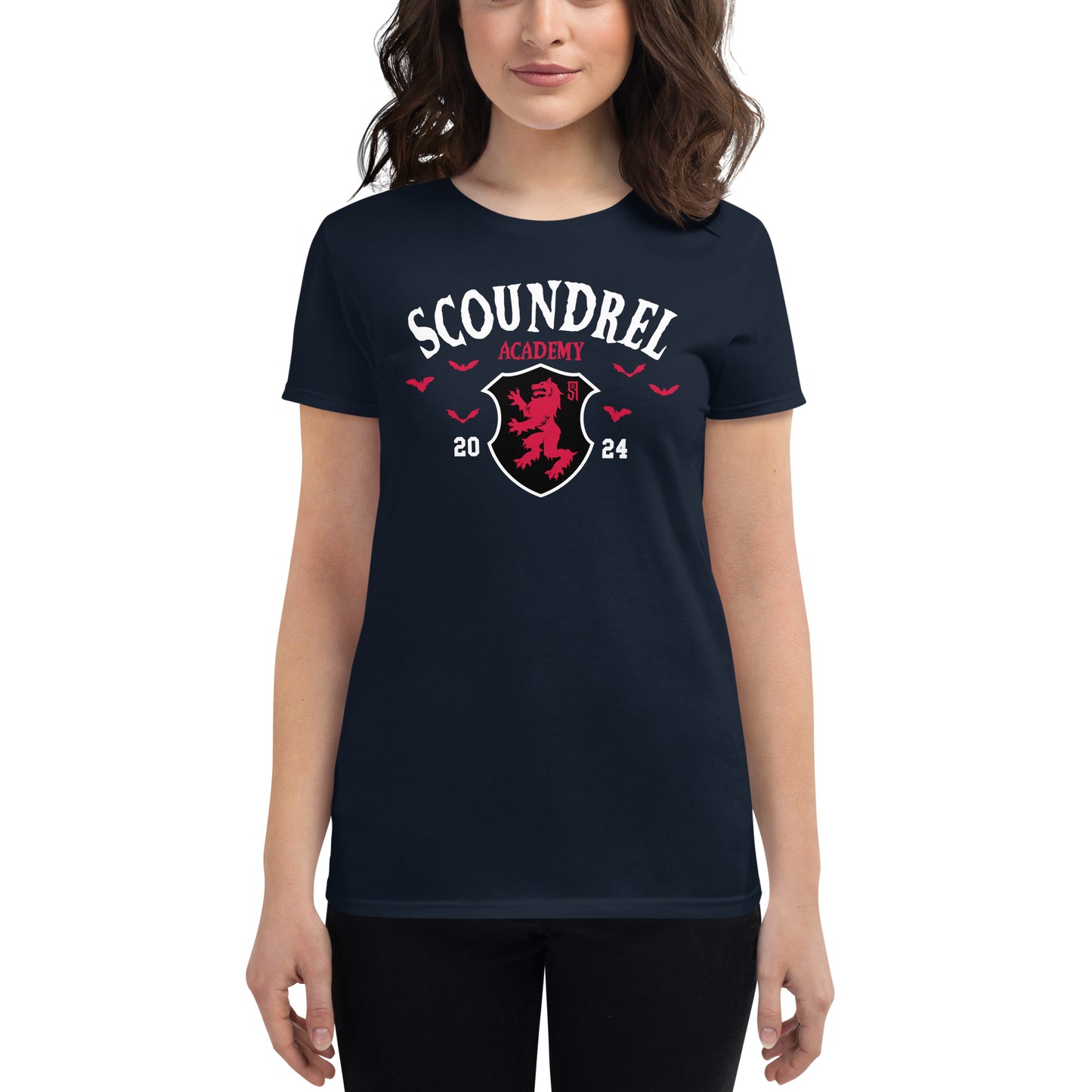 Scoundrel Academy Women's Fashion Fit T-shirt