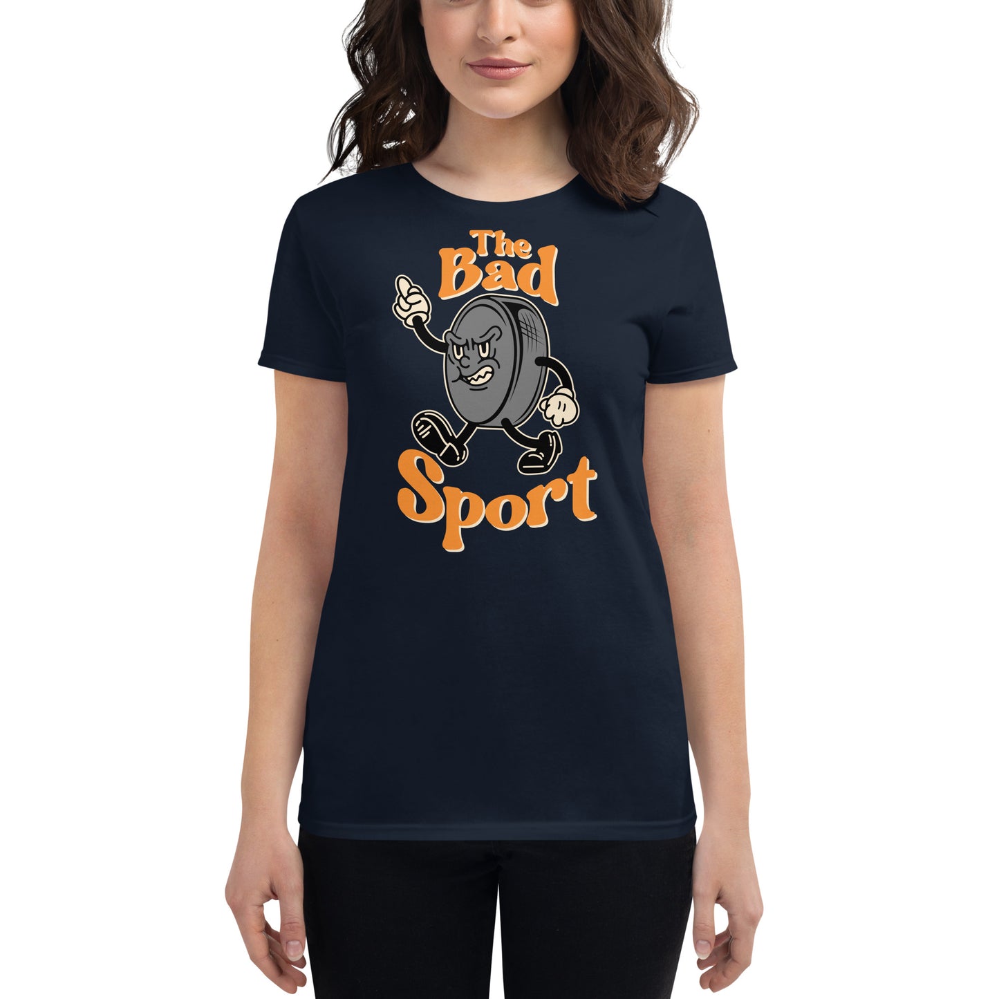 Hockey The Bad Sport Women's Fashion Fit T-shirt