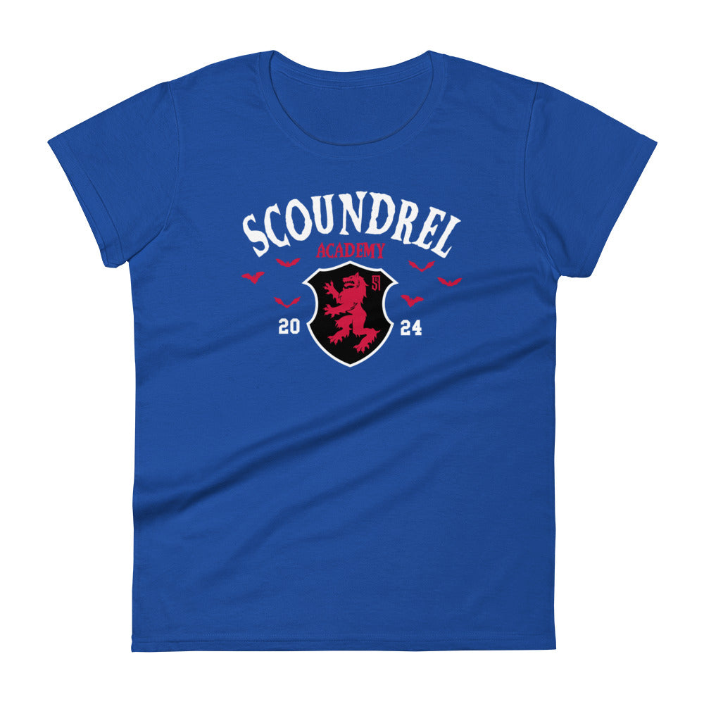 Scoundrel Academy Women's Fashion Fit T-shirt