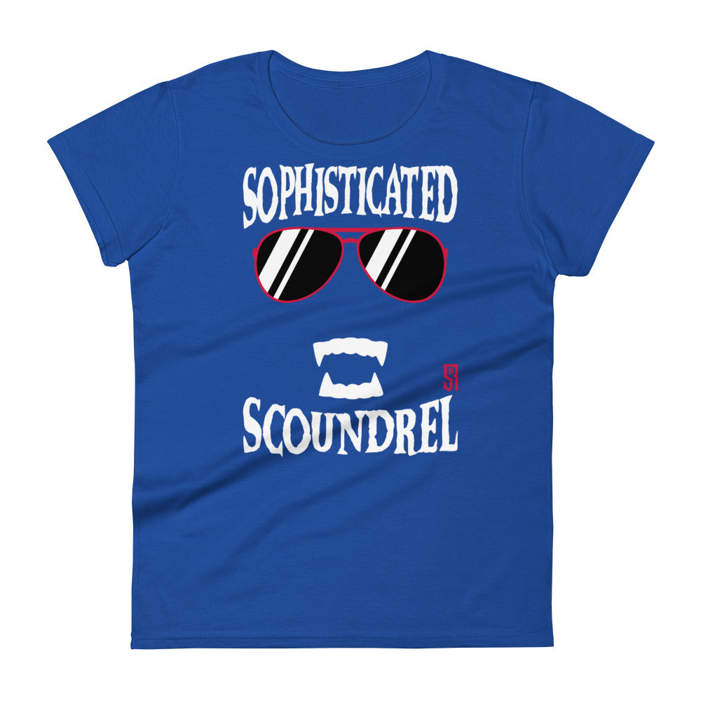 Sophisticated Scoundrel Women's Fashion Fit T-shirt