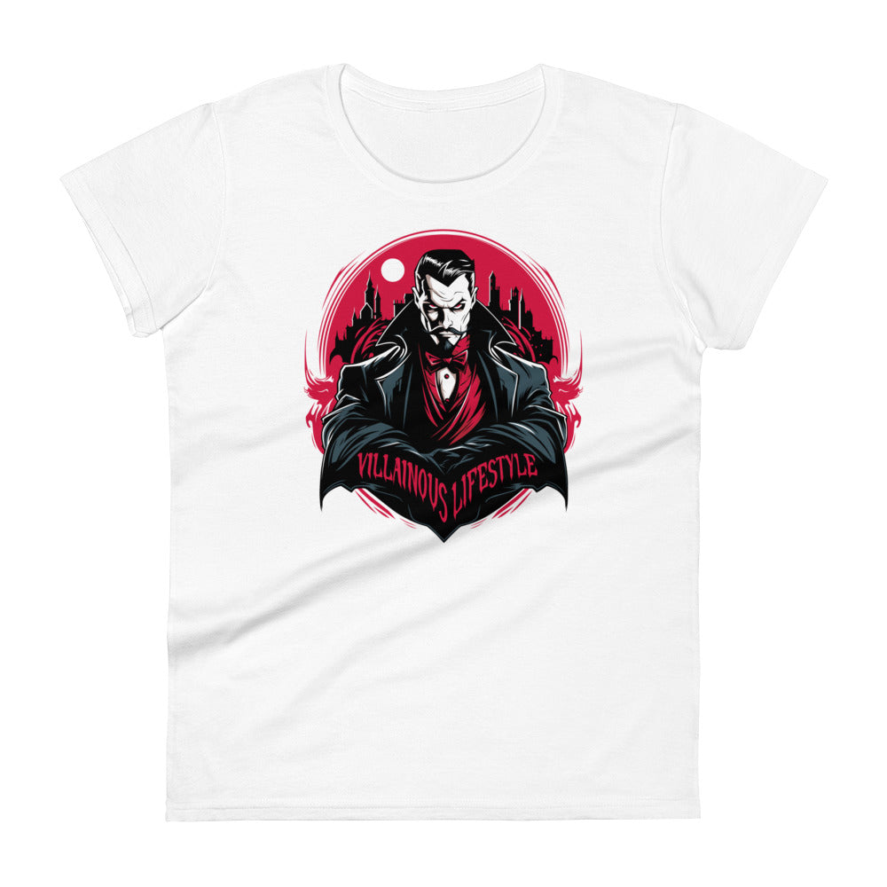 Villainous Lifestyle Dracula Women's Fashion Fit T-shirt