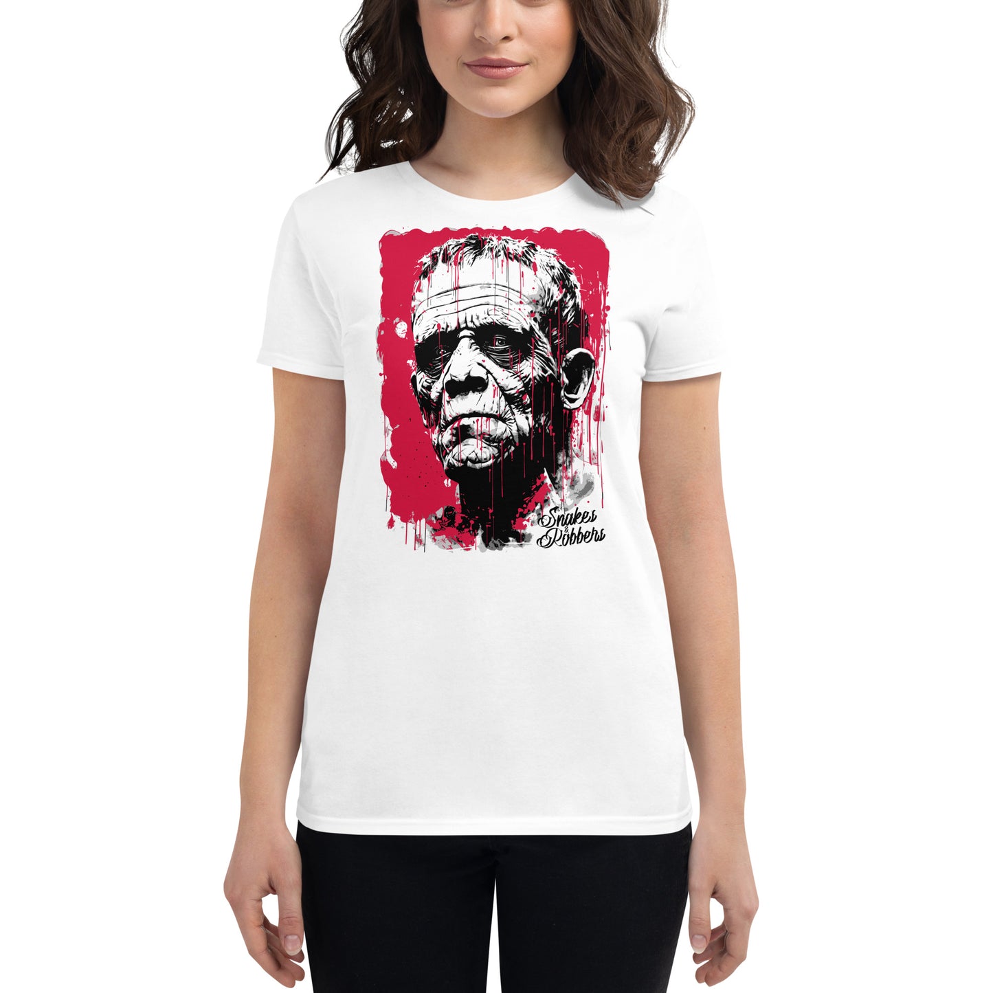 The Creeps Frankenstein Women's Fashion Fit T-shirt