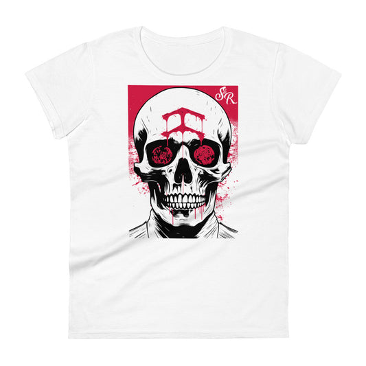 The Creeps Skeleton Women's Fashion Fit T-shirt