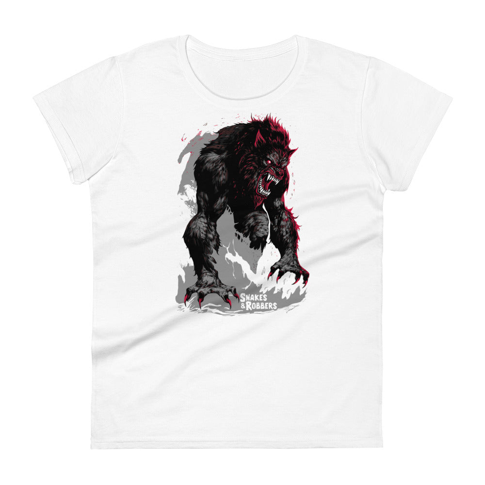 The Creeps Werewolf Women's Fashion Fit T-shirt