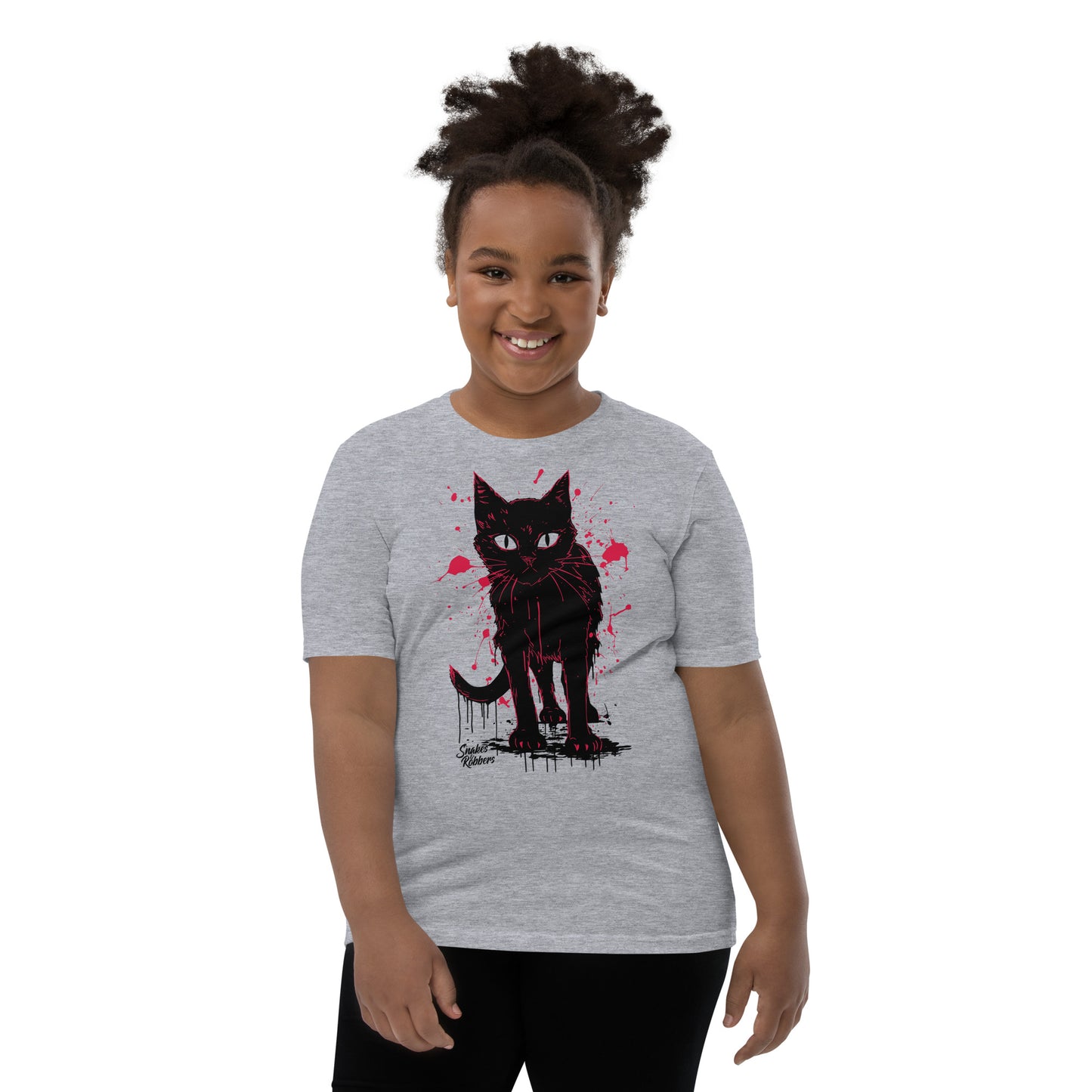 Cursed Cat Youth Short Sleeve T-Shirt