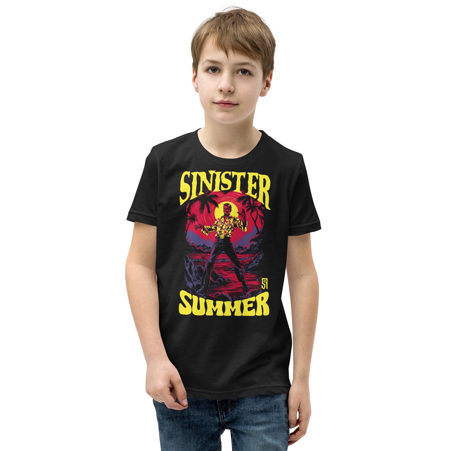 Sinister Summer Devil Youth Short Sleeve T-Shirt