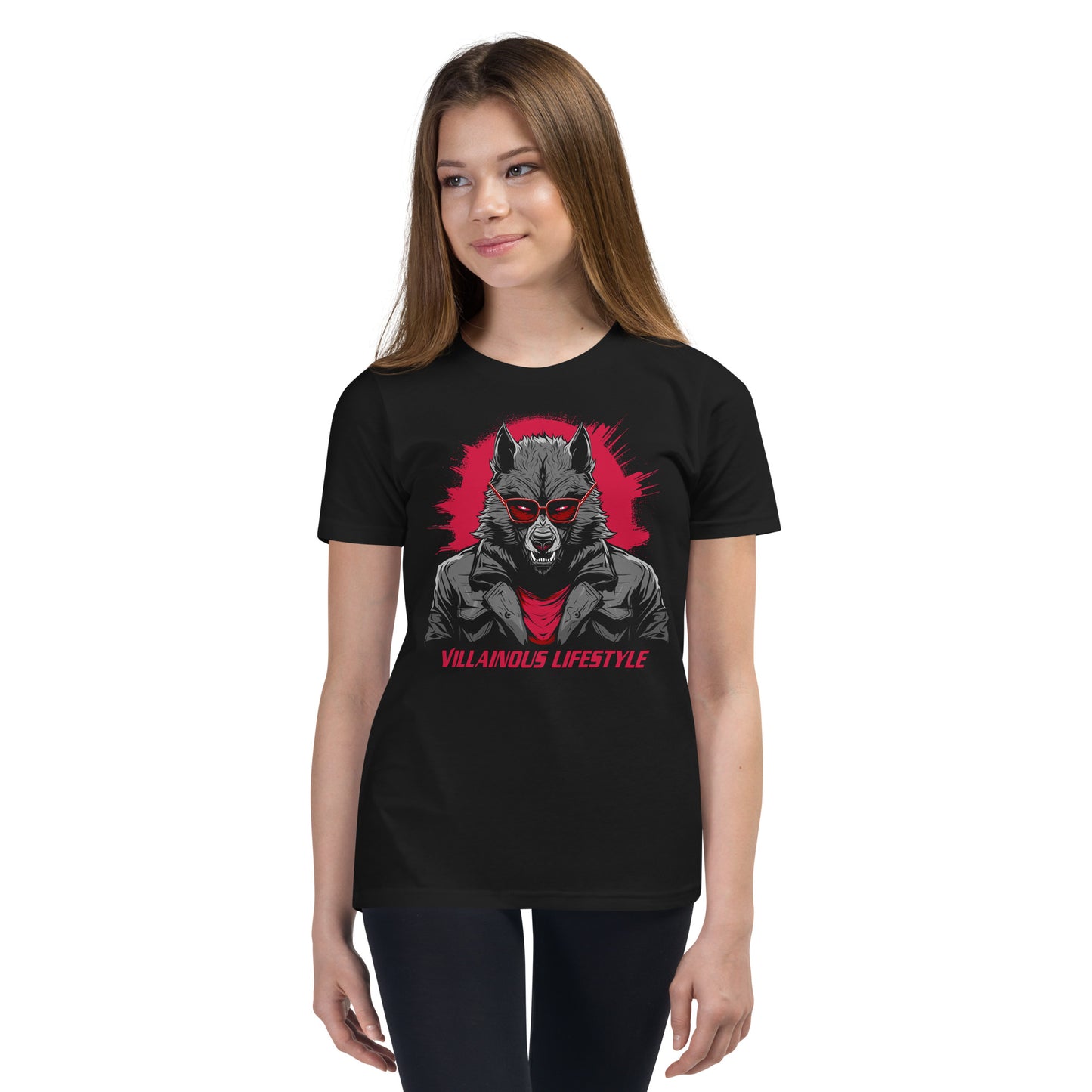 Villainous Lifestyle Werewolf Youth Short Sleeve T-Shirt