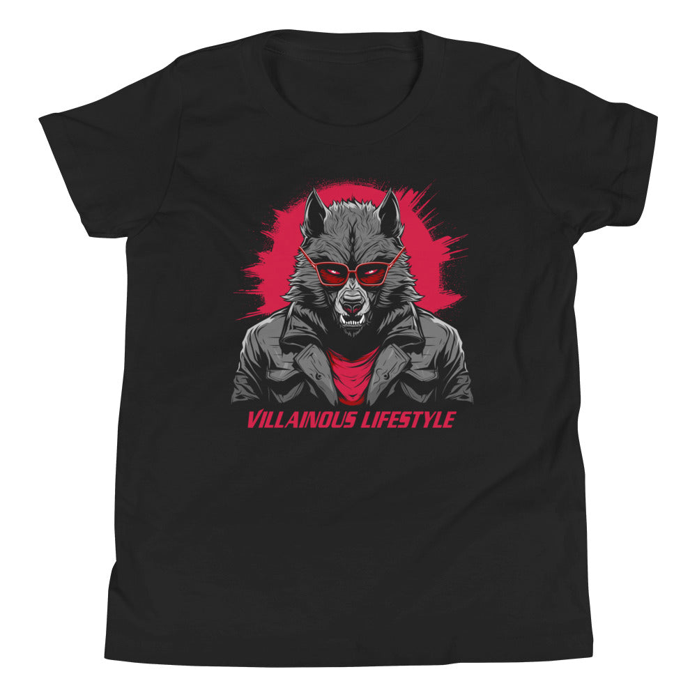 Villainous Lifestyle Werewolf Youth Short Sleeve T-Shirt