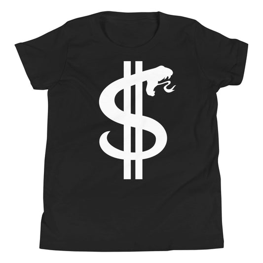 Snakes and Robbers dollar Youth Short Sleeve T-Shirt