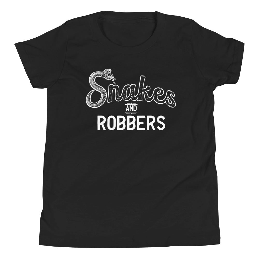 Snakes and Robbers full logo Youth Short Sleeve T-Shirt