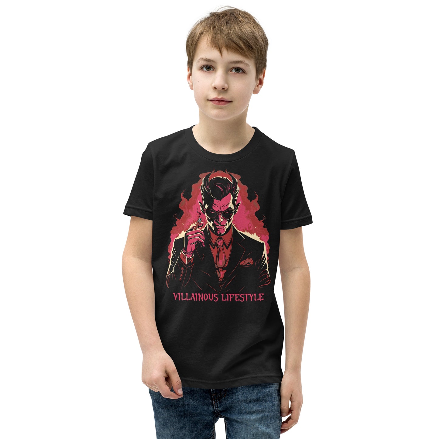 Villainous Lifestyle Devil Youth Short Sleeve T-Shirt