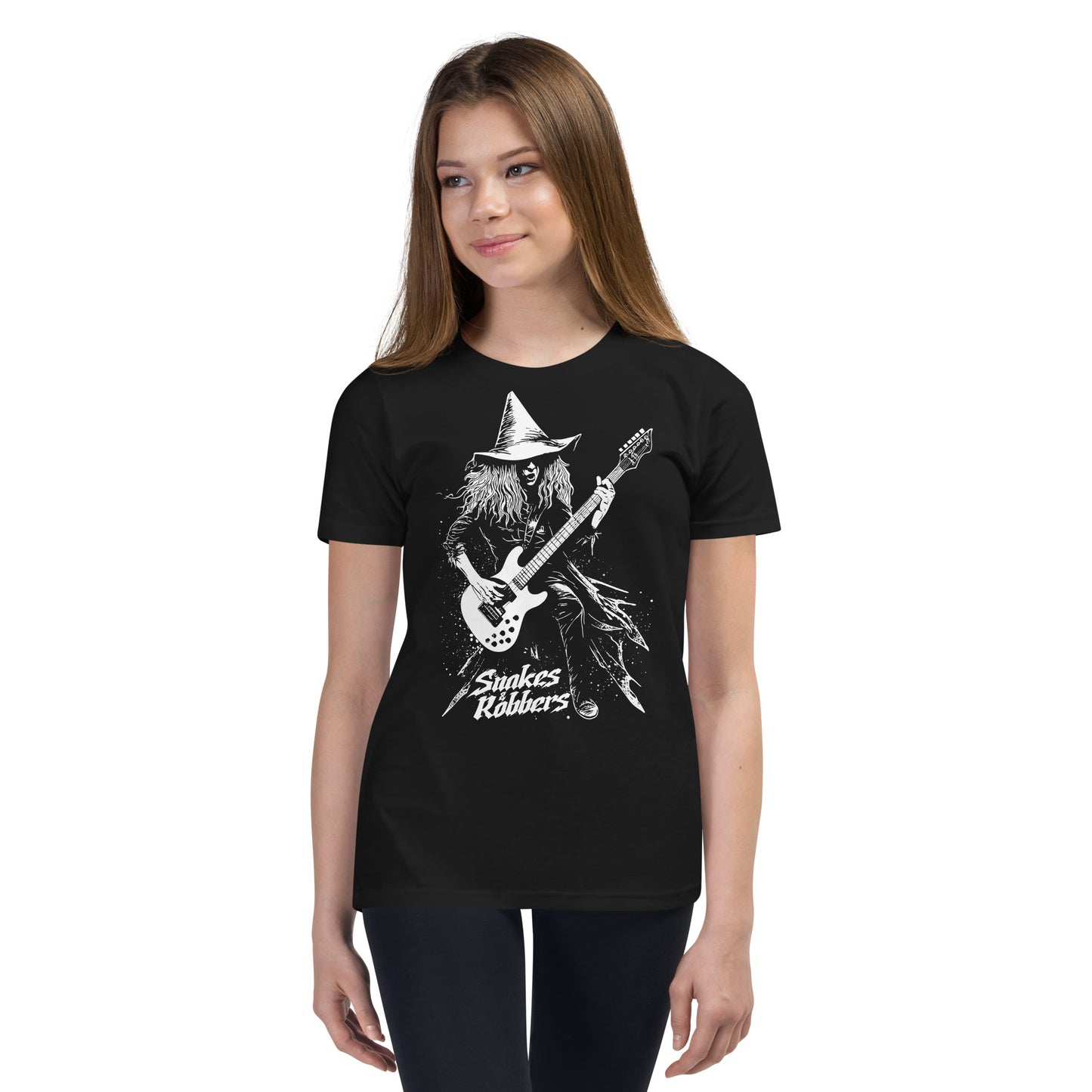 Rock Star Witch Youth Short Sleeve T-Shirt