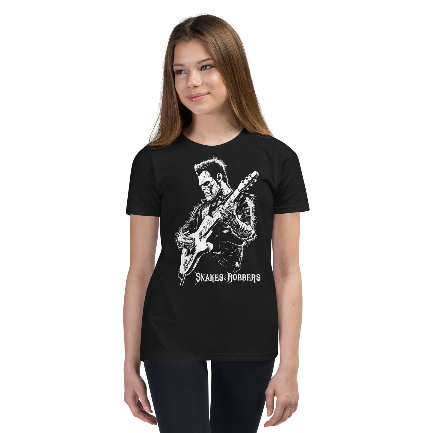 Rock Star Frankenstein Youth Short Sleeve T-Shirt