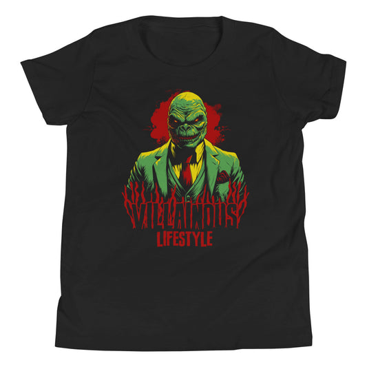 Villainous Lifestyle Gangster Creature Youth Short Sleeve T-Shirt