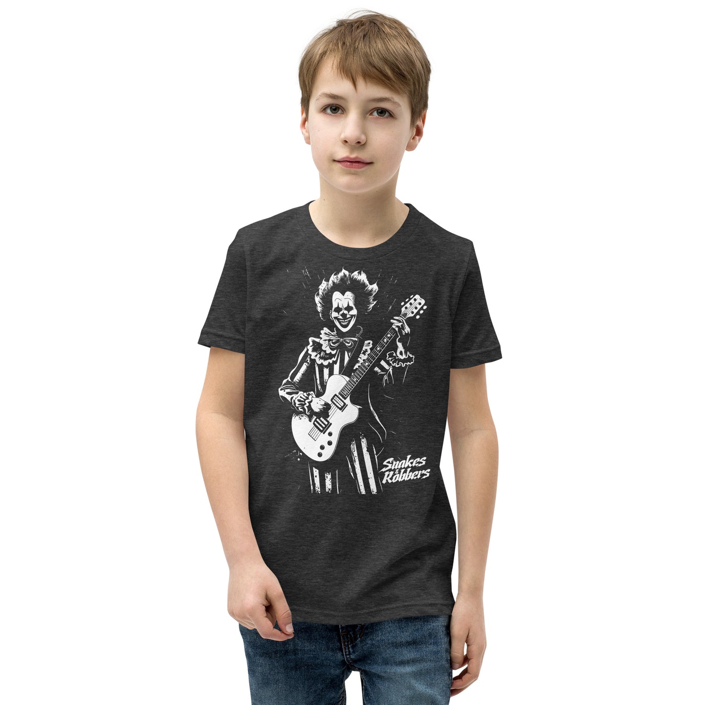 Rock Star Clown Youth Short Sleeve T-Shirt