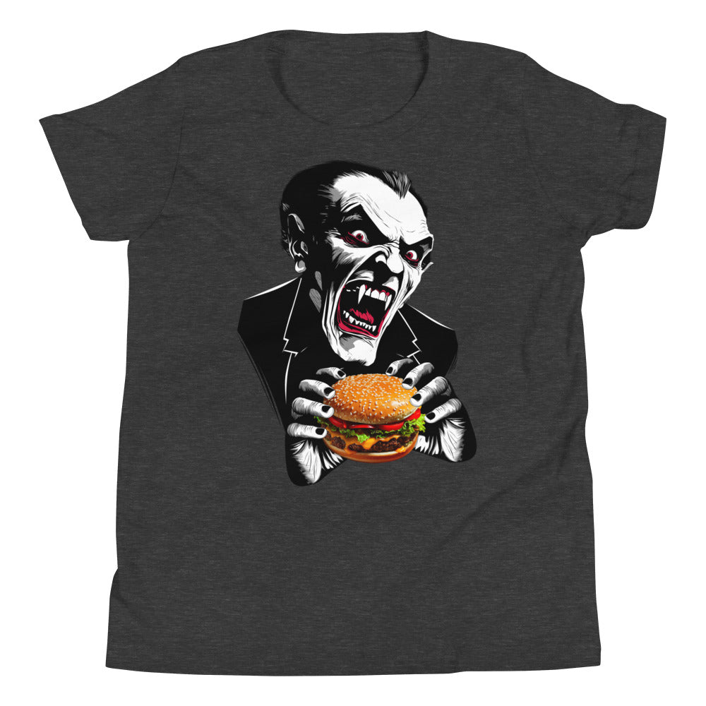 Count Cheese Burger Youth Short Sleeve T-Shirt