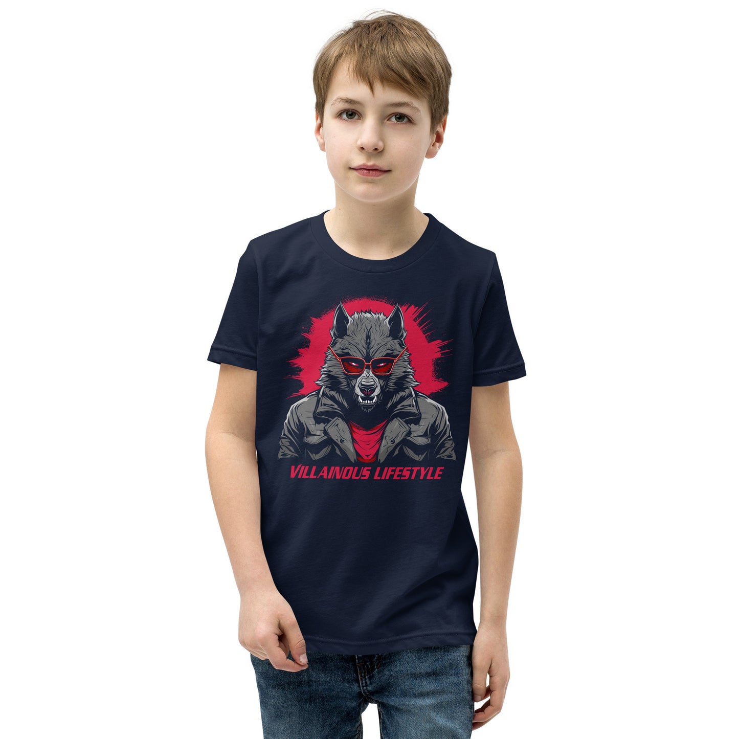 Villainous Lifestyle Werewolf Youth Short Sleeve T-Shirt