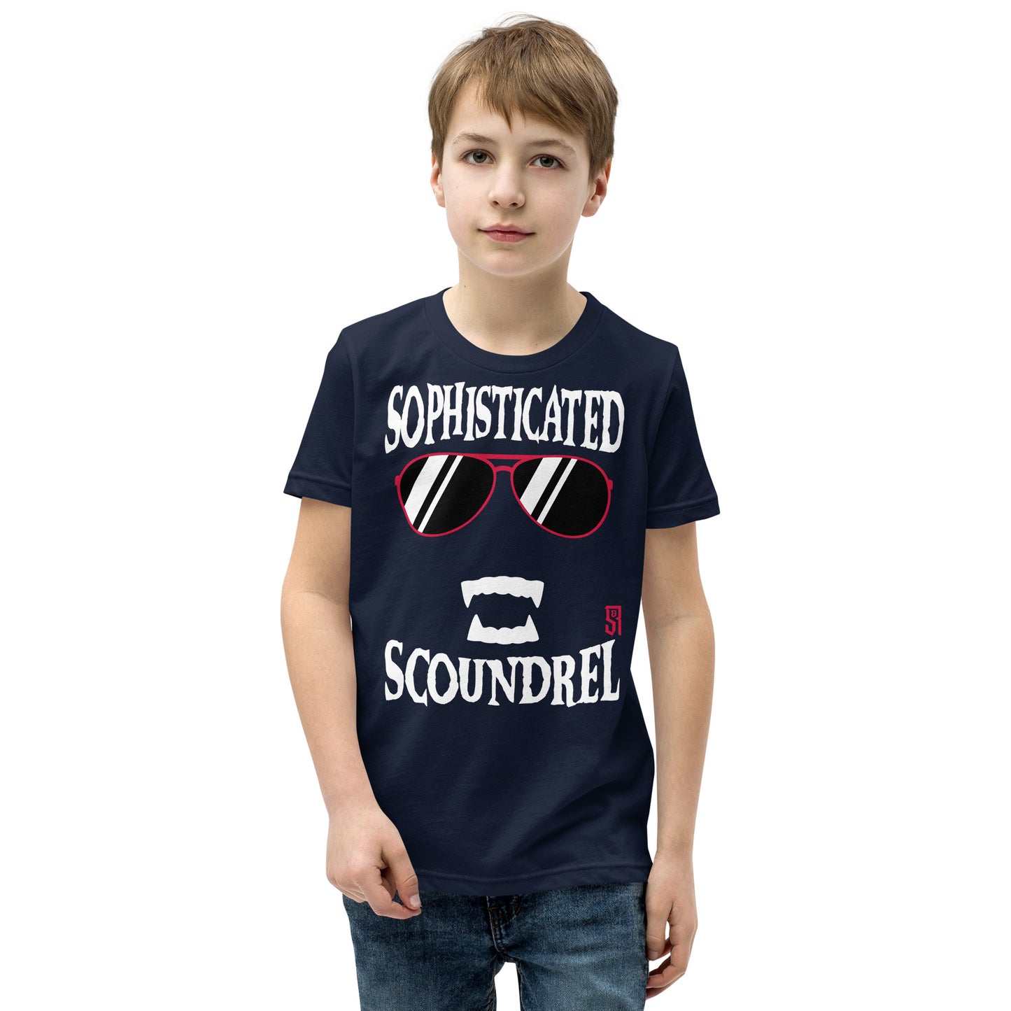 Sophisticated Scoundrel Youth Short Sleeve T-Shirt