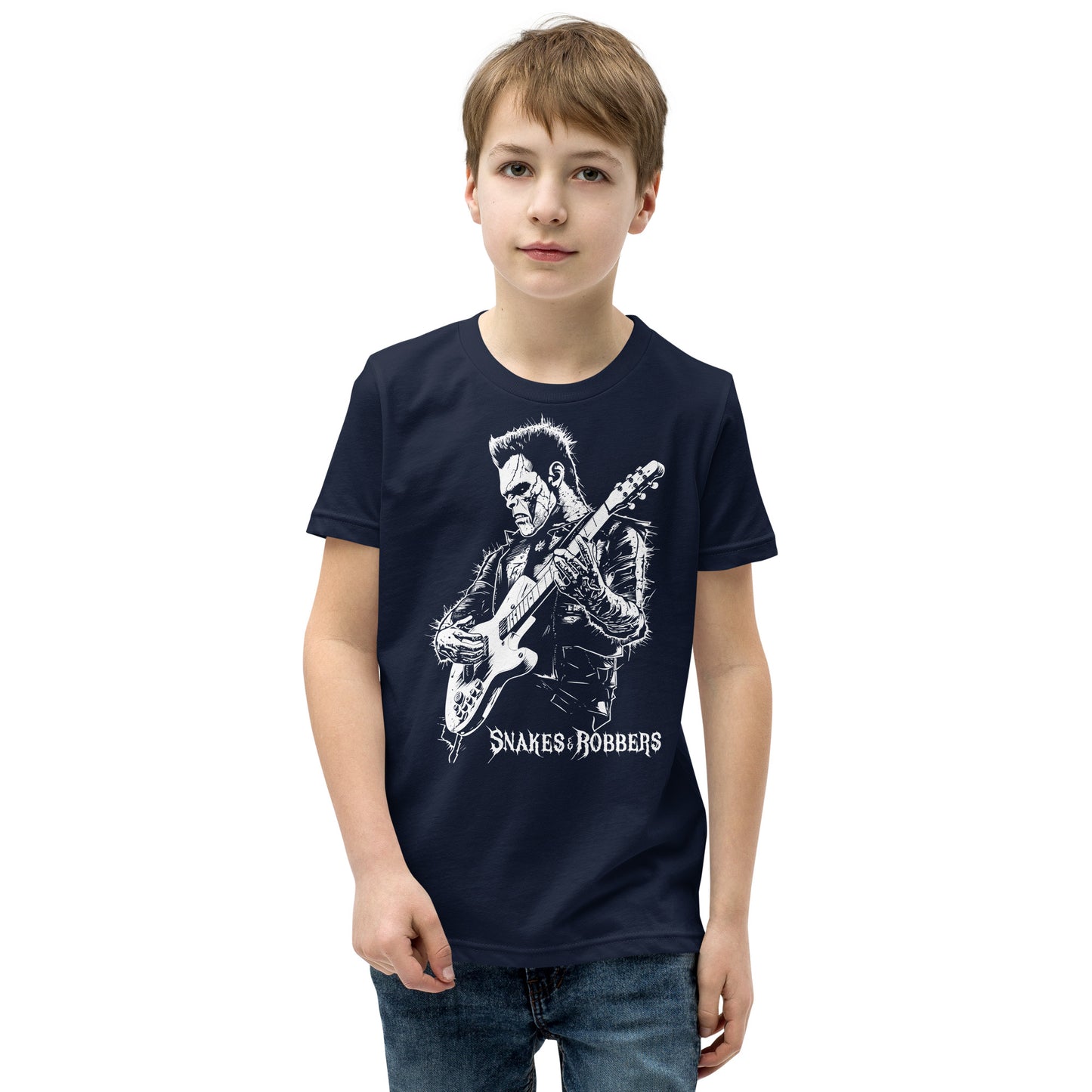 Rock Star Frankenstein Youth Short Sleeve T-Shirt