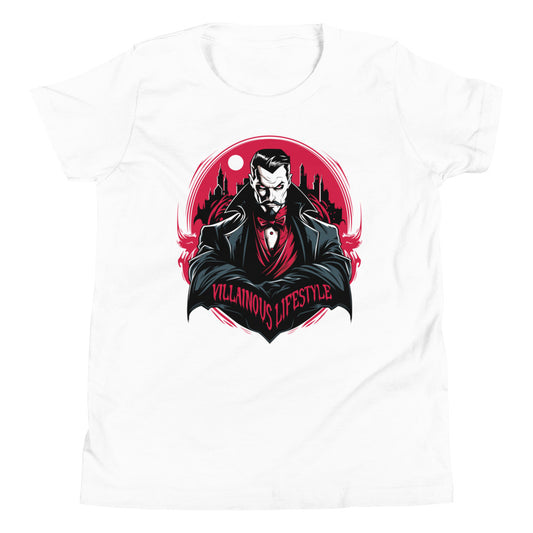 Villainous Lifestyle Dracula Youth Short Sleeve T-Shirt