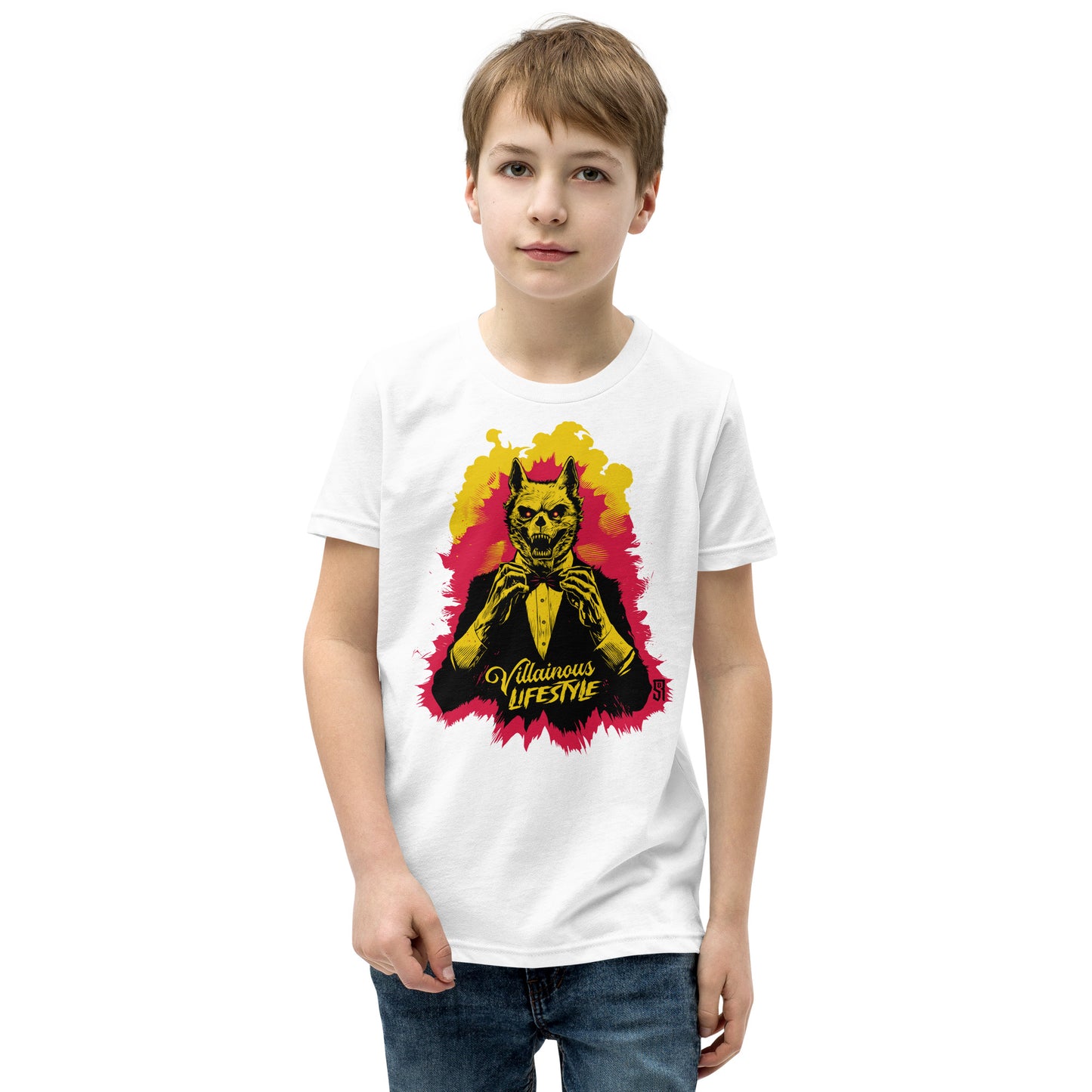 Villainous Lifestyle Werewolf Youth Short Sleeve T-Shirt