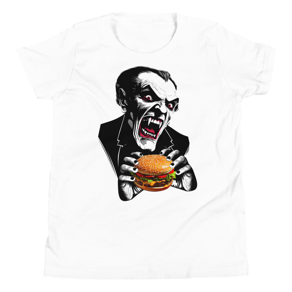 Count Cheese Burger Youth Short Sleeve T-Shirt