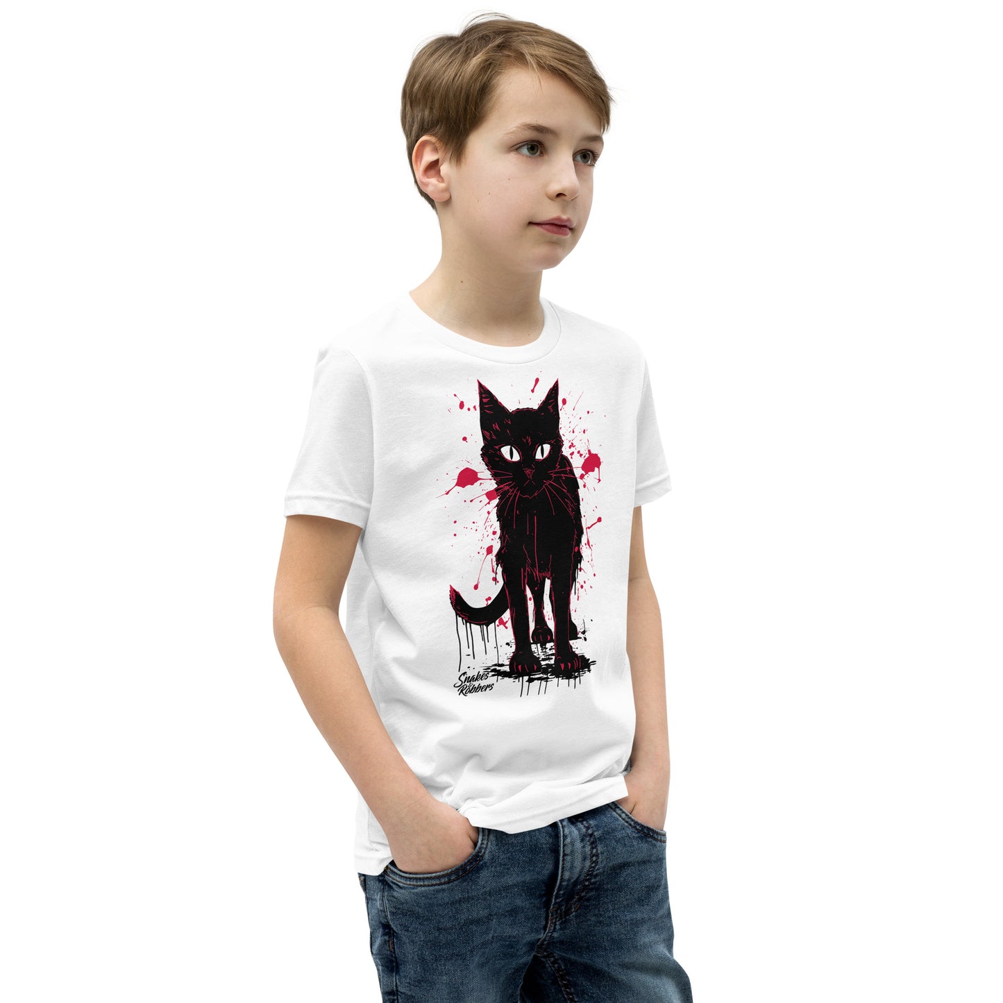 Cursed Cat Youth Short Sleeve T-Shirt